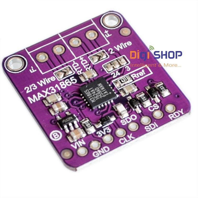 Module đo điện trở nhiệt độ MAX31865 RTD PT100 PT1000